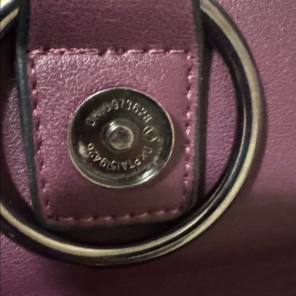 Chloé Faye Mini Suede & Leather Crossbody Bag | Red Pink - Picture 6 of 7